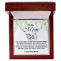 To Mom ~ from Son or Daughter - Interlocking Necklace