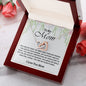 To Mom ~ from Son or Daughter - Interlocking Necklace
