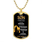 To My SON - Love, MOM