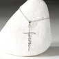 Faith Cross Necklace - Hebrews 11:1