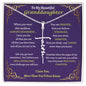 To My Beautiful Granddaughter- From Grandparent