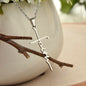Faith Cross Necklace - Hebrews 11:1