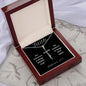 Faith Cross Necklace - Hebrews 11:1