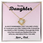 To My Daughter - From Dad