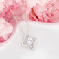 To My Beautiful Granddaughter- Love Knot Necklace