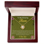 To My Amazing Mom - Love Knot Necklace