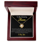 To My Amazing Mom- Love Knot Necklace