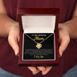 To My Amazing Mom- Love Knot Necklace