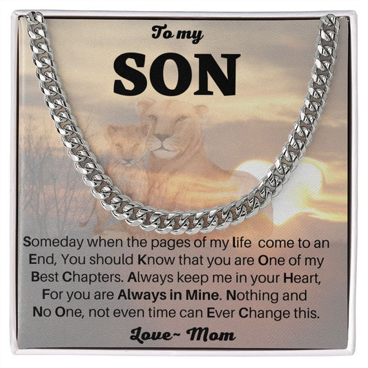 To My Son  - Love~ Mom