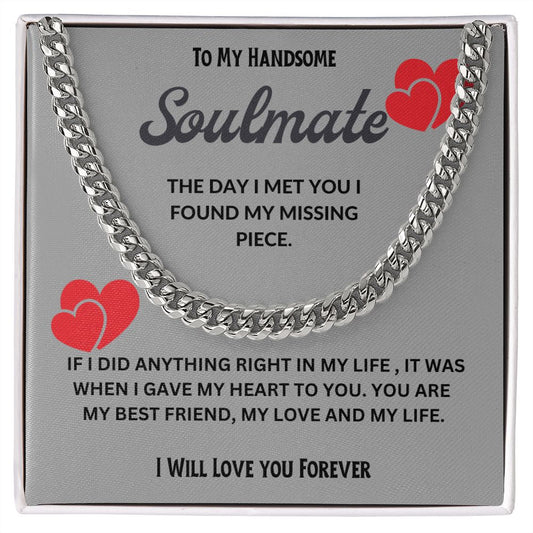 To My Handsome Soulmate