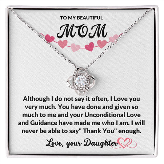 To Mom - From Daughter