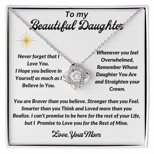 To My Beautiful Daughter - Love Mom