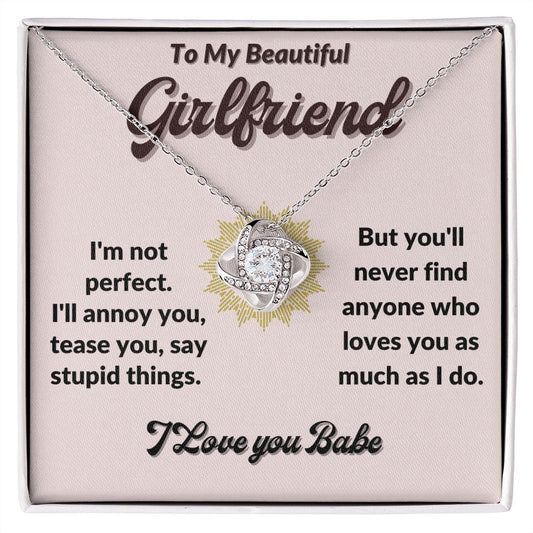 To My Beautiful Girlfriend  I  Love You babe